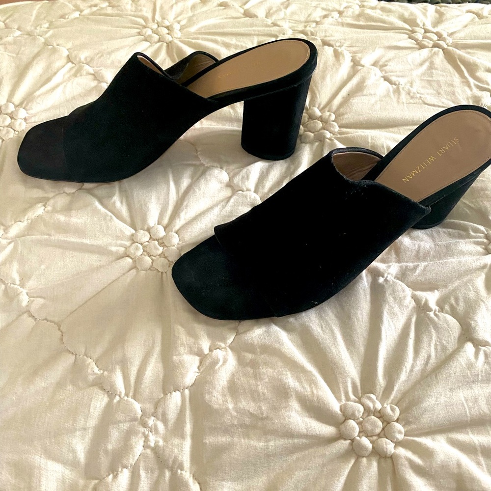 Stuart Weitzman Slides- Worn Once. - image 1
